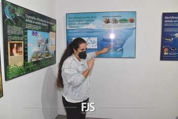  Telde da acogida a la exposición sobre los efectos del cambio climático en Canarias/TA.